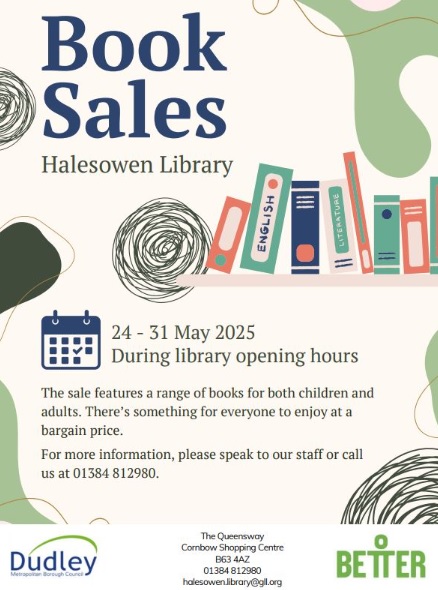 Halesowen Library - Book Sale